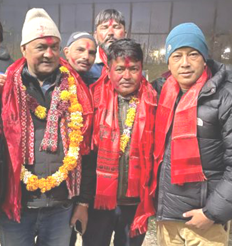 नेपाली कांग्रेस भक्तपुरको सभापतिमा पुनः दुर्लभ थापा निर्वाचित
